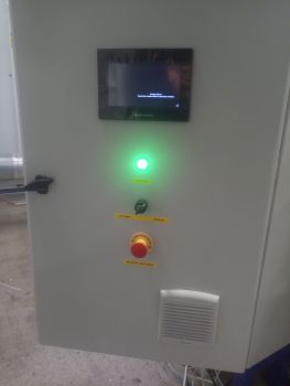 Řídící rozváděč zakládacího stolu